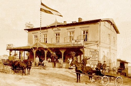 Hotel Zur Stubbnitz um die Jahrhundertwende