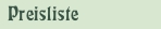 Preisliste der Ferienappartements